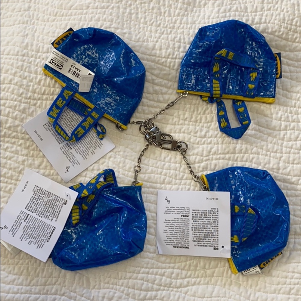 Mini ikea Bags / bag charms